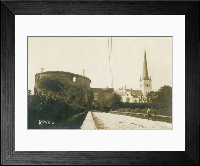Framed Print : Estonia - Tallinn (Reval) - Great Coastal Gate Framed Print : Estonia - Tallinn (Reval) - Great Coastal Gate