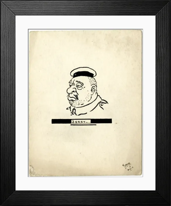 Framed Print : Jerry by George Ranstead Framed Print : Jerry by George Ranstead
