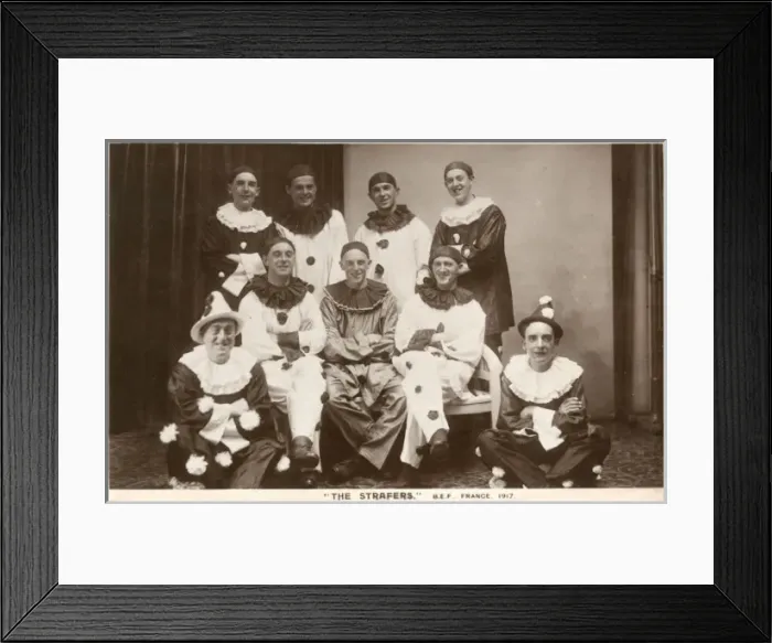 Framed Print : The Strafers Entertainment Troupe Framed Print : The Strafers Entertainment Troupe
