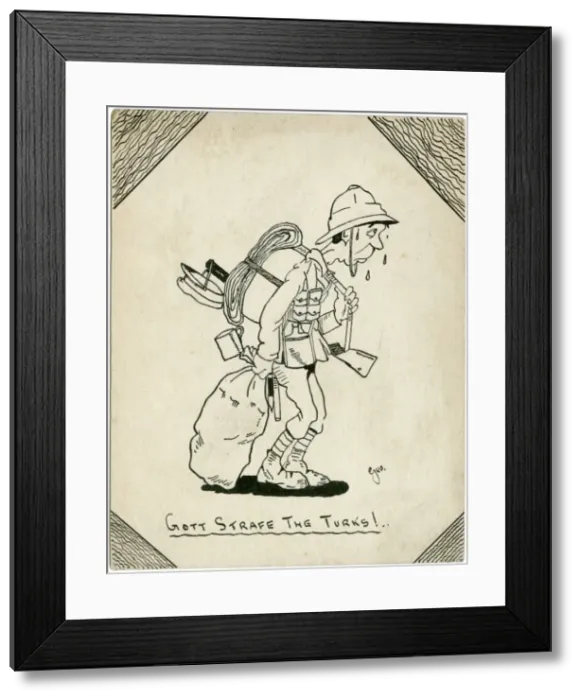 Framed Print : Gott Strafe the Turks by George Ranstead Framed Print : Gott Strafe the Turks by George Ranstead