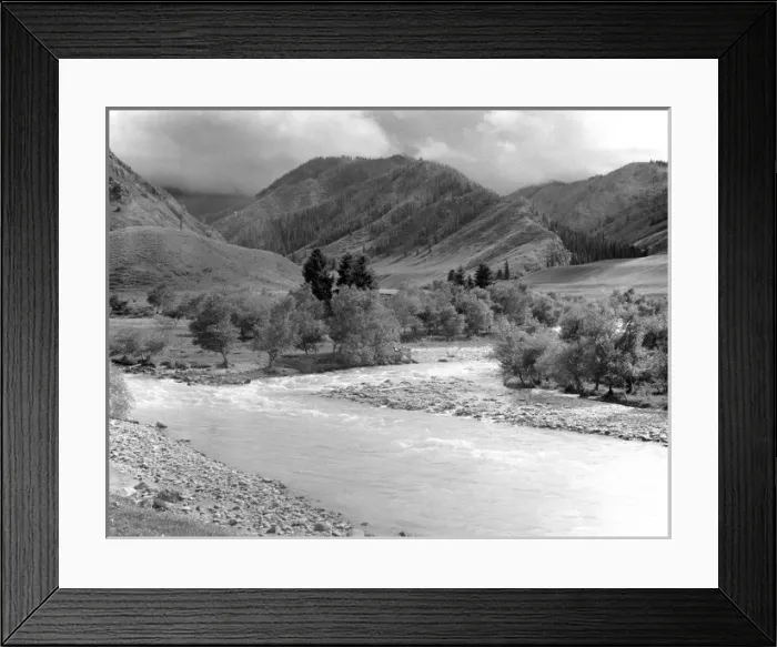Framed Print : Landscape of Kashgar, western China Framed Print : Landscape of Kashgar, western China