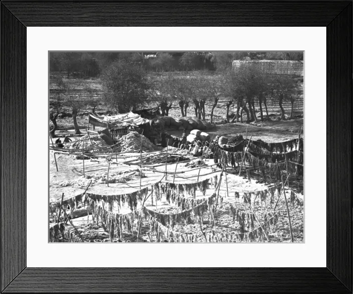Framed Print : Drying cloth in Kashgar, western China Framed Print : Drying cloth in Kashgar, western China