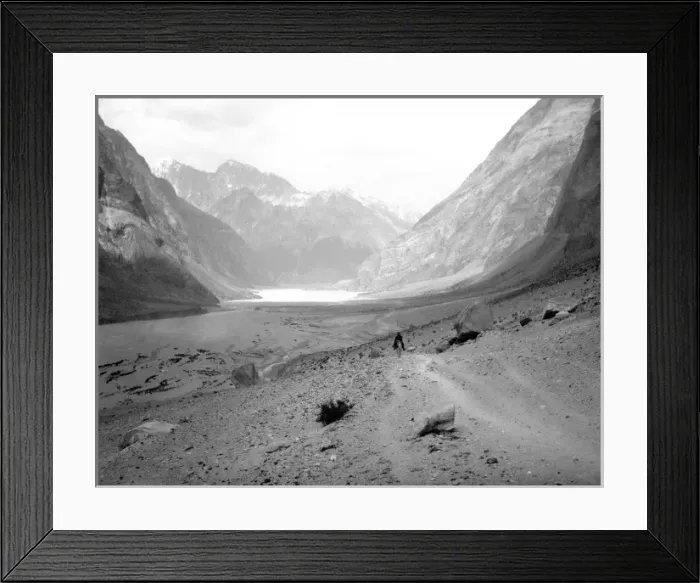 Framed Print : Mountain valley in Kashgar, western China Framed Print : Mountain valley in Kashgar, western China