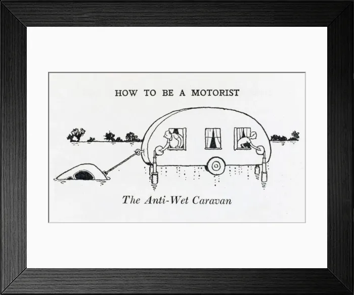 Framed Print : The Anti-wet caravan / W H Robinson Framed Print : The Anti-wet caravan / W H Robinson