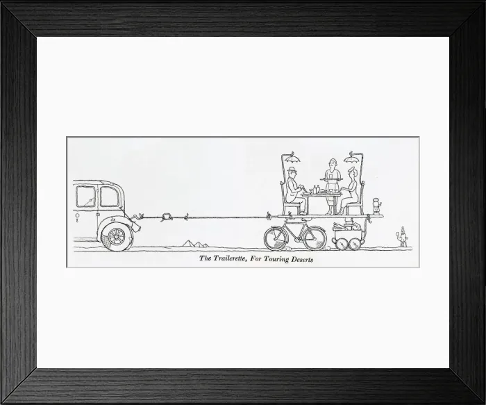 Framed Print : The Trailerette for deserts / W H Robinson Framed Print : The Trailerette for deserts / W H Robinson