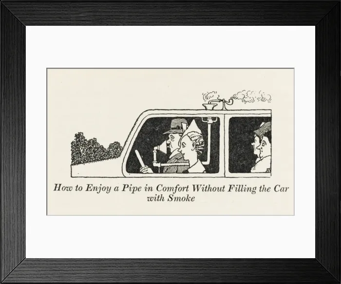Framed Print : Clean air from smokers / W H Robinson Framed Print : Clean air from smokers / W H Robinson