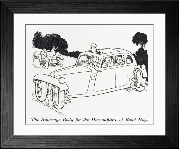 Framed Print : The Sideways Body / W H Robinson Framed Print : The Sideways Body / W H Robinson