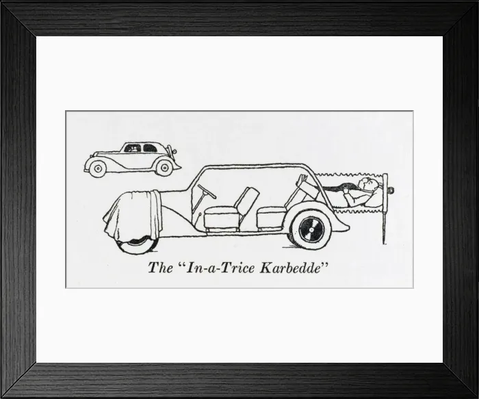 Framed Print : The In-a-Trice Karbedde / W H Robinson Framed Print : The In-a-Trice Karbedde / W H Robinson