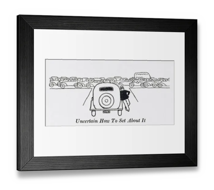 Framed Print : Uncertain journey / W H Robinson Framed Print : Uncertain journey / W H Robinson
