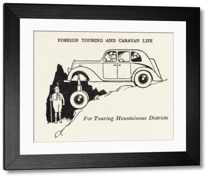 Framed Print : Touring mountainous districts / W H Robinson Framed Print : Touring mountainous districts / W H Robinson