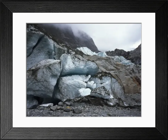 Framed Print : Franz Josef Glacier, South Island, New Zealand Framed Print : Franz Josef Glacier, South Island, New Zealand