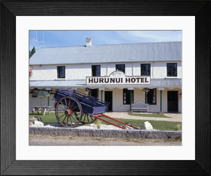 Framed Print : Hurunui Hotel, Hurunui, South Island, New Zealand Framed Print : Hurunui Hotel, Hurunui, South Island, New Zealand