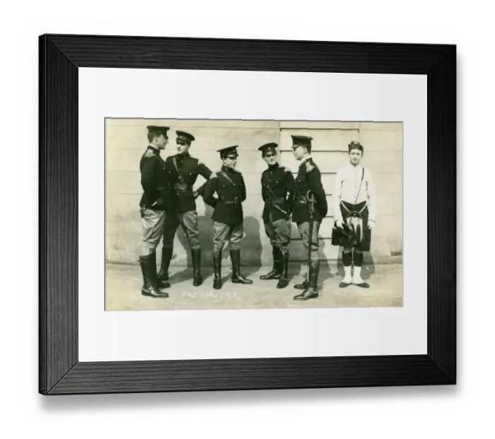 Framed Print : Bridlington Dramatic Troupe - The Majors Framed Print : Bridlington Dramatic Troupe - The Majors