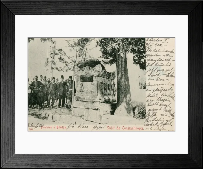 Framed Print : Bilecik Fountain - Roman Sarcophagus Framed Print : Bilecik Fountain - Roman Sarcophagus