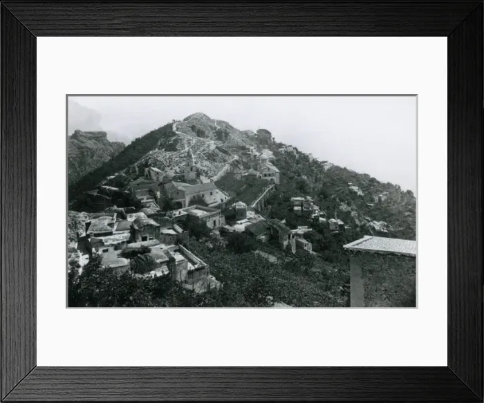Framed Print : Italy - Pogerola - The Castle Framed Print : Italy - Pogerola - The Castle