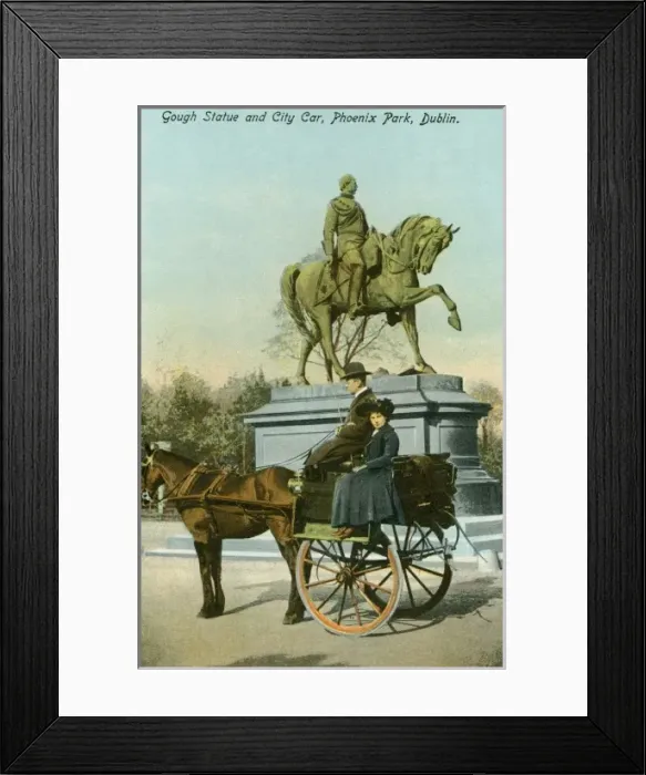 Framed Print : Gough Statue and Phoenix Park, Dublin, Ireland Framed Print : Gough Statue and Phoenix Park, Dublin, Ireland