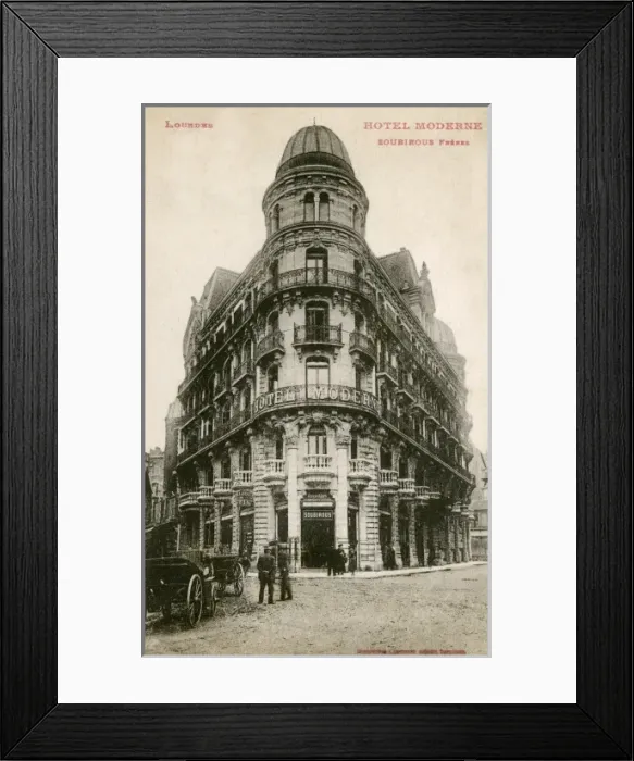 Framed Print : Lourdes, France - The Hotel Moderne Framed Print : Lourdes, France - The Hotel Moderne