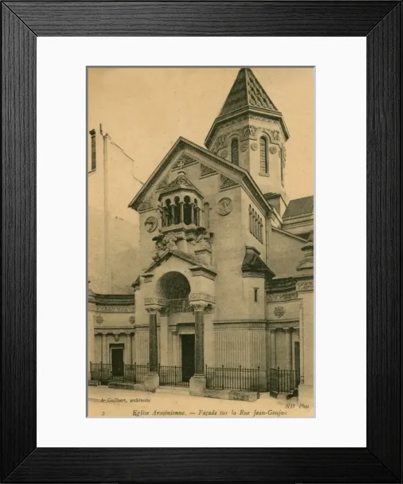 Framed Print : Armenian Church - Rue Jean-Goujon, Paris Framed Print : Armenian Church - Rue Jean-Goujon, Paris