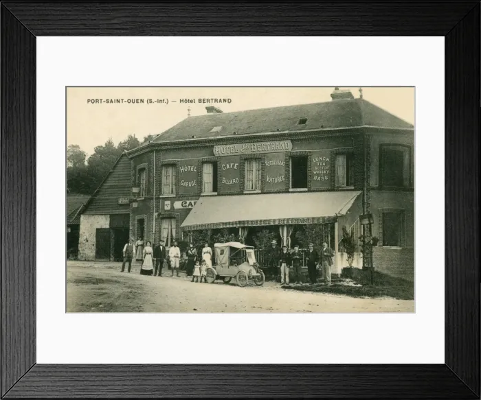 Framed Print : Port Saint-Ouen, France Framed Print : Port Saint-Ouen, France