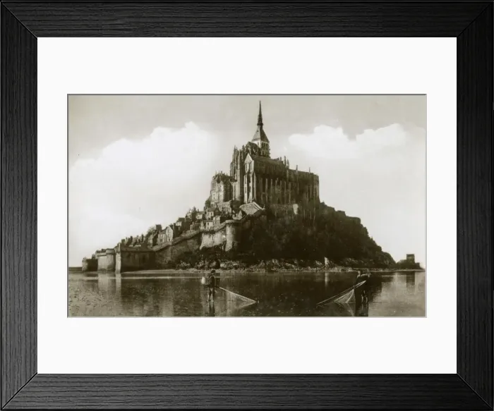 Framed Print : Mont St Michel, France Framed Print : Mont St Michel, France