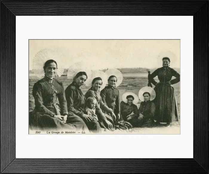 Framed Print : Matelotes - France Framed Print : Matelotes - France