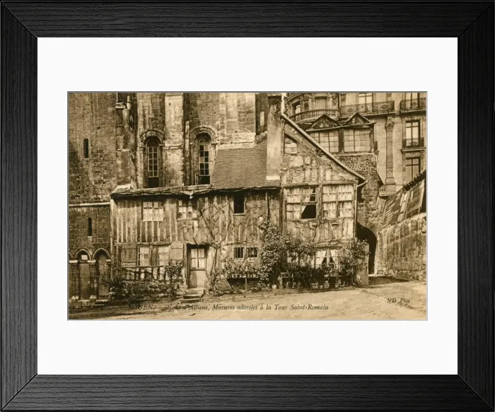 Framed Print : Rouen, France - La Cour D Albane Framed Print : Rouen, France - La Cour D Albane
