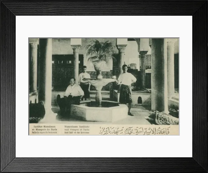 Framed Print : Paris, France - Muslim Institute and Mosque Framed Print : Paris, France - Muslim Institute and Mosque