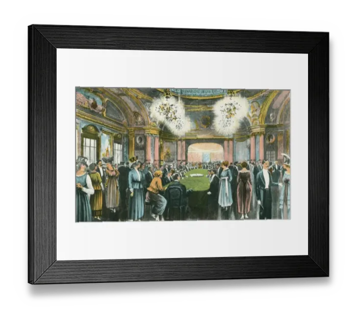 Framed Print : Monte Carlo - Casino (interior) Framed Print : Monte Carlo - Casino (interior)