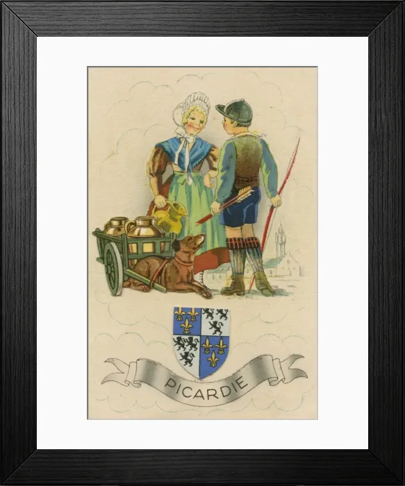 Framed Print : Picardie, France Framed Print : Picardie, France