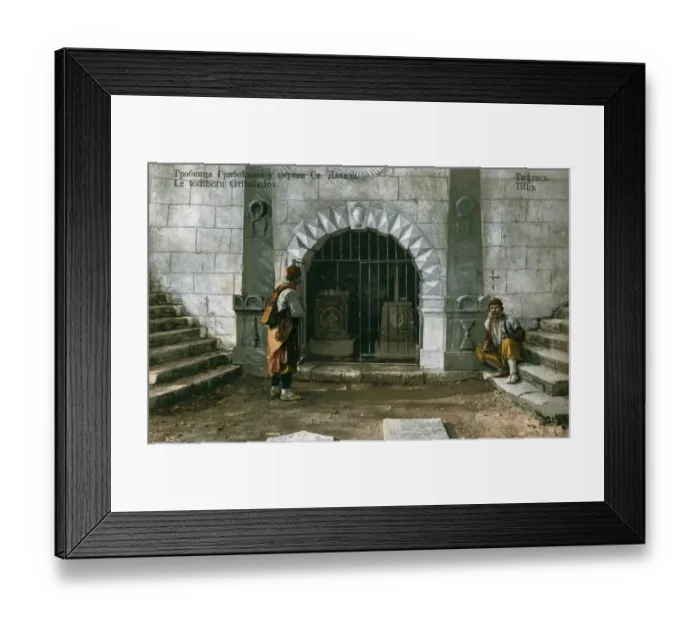Framed Print : Georgia - Tbilisi - The Tomb of Grevoedov Framed Print : Georgia - Tbilisi - The Tomb of Grevoedov