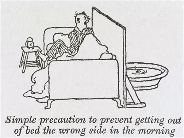 Out of wrong side of bed  /  W H Robinson