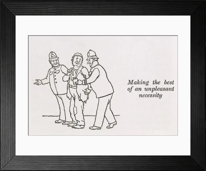 Framed Print : Gifts for vagrants / W H Robinson Framed Print : Gifts for vagrants / W H Robinson
