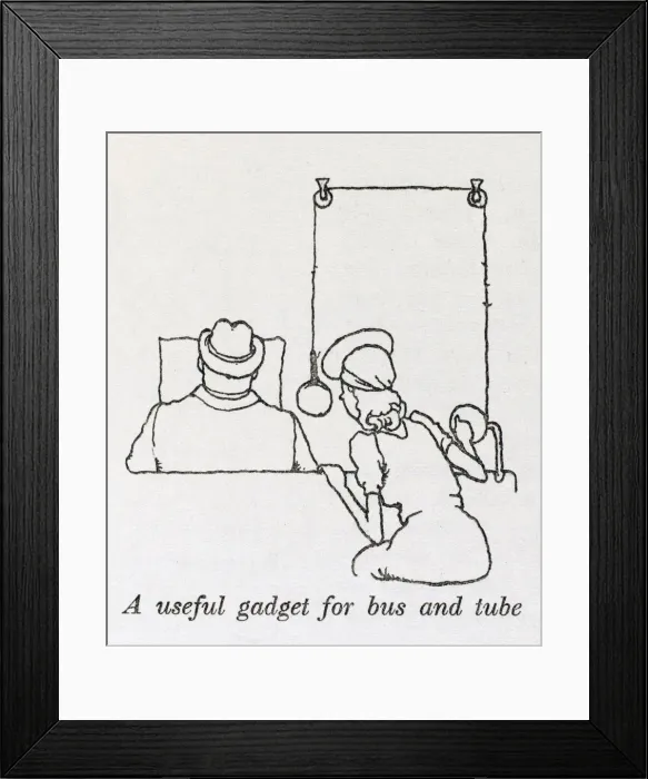 Framed Print : Reading mirror  /  W H Robinson