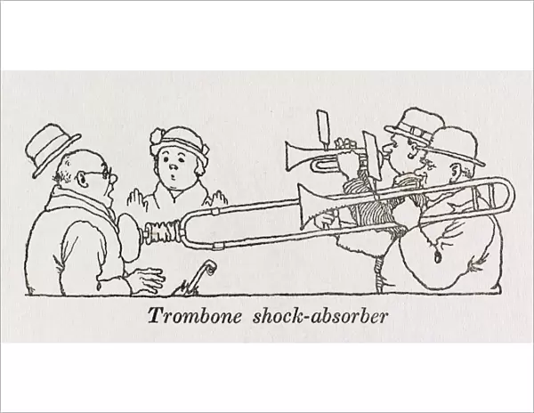 Trombone shock absorber  /  W H Robinson