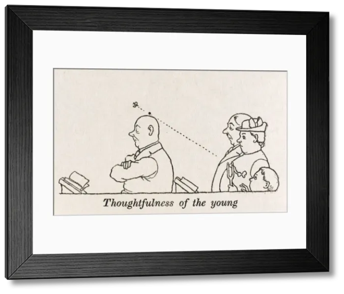 Framed Print : Thoughtfulness of young / W H Robinson Framed Print : Thoughtfulness of young / W H Robinson