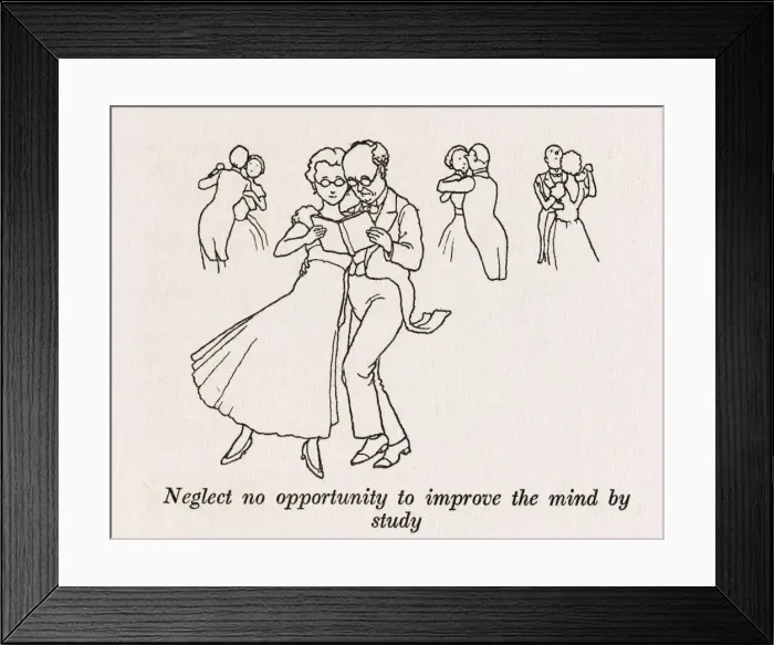 Framed Print : Mind improvement / W H Robinson Framed Print : Mind improvement / W H Robinson