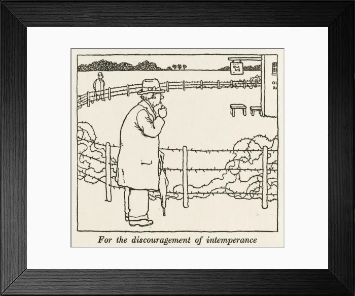 Framed Print : Intemperance / W H Robinson Framed Print : Intemperance / W H Robinson