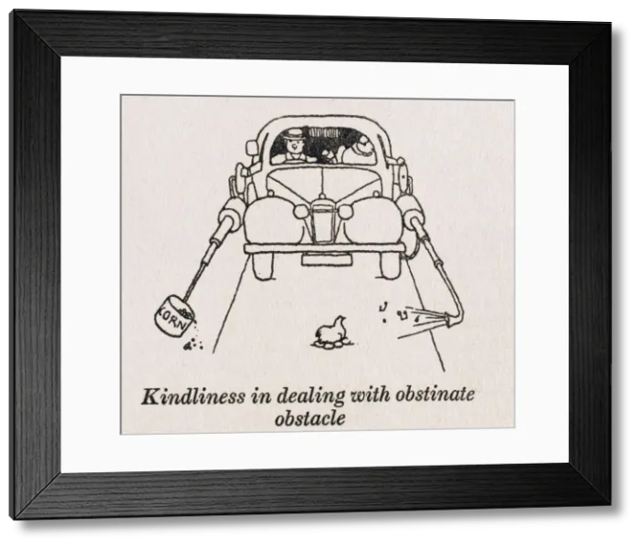 Framed Print : Road obsticles / W H Robinson Framed Print : Road obsticles / W H Robinson