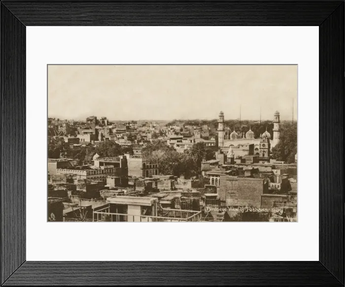 Framed Print : General view of Peshawar Framed Print : General view of Peshawar