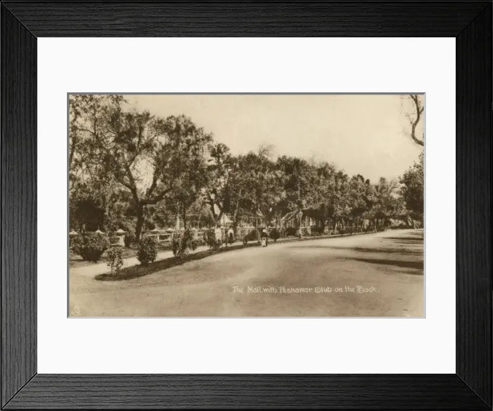 Framed Print : The Mall - Peshawar, Pakistan Framed Print : The Mall - Peshawar, Pakistan