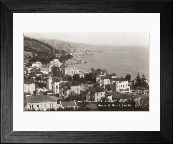 Framed Print : Malaga - View of El Limonar Framed Print : Malaga - View of El Limonar