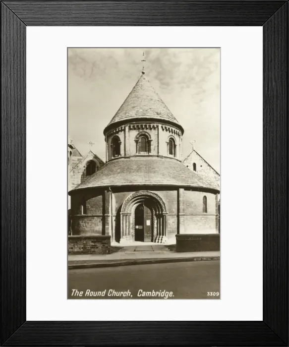 Framed Print : The Round Church, Cambridge Framed Print : The Round Church, Cambridge