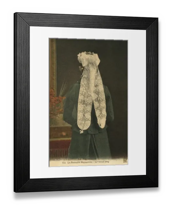 Framed Print : Normandy Costume, France - Bonnet Framed Print : Normandy Costume, France - Bonnet