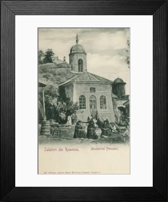 Framed Print : Romania - Namoesci Monastery Framed Print : Romania - Namoesci Monastery