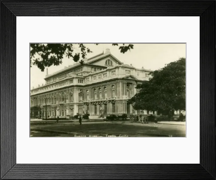 Framed Print : Argentina - Buenos Aires - Columbus Theatre Framed Print : Argentina - Buenos Aires - Columbus Theatre