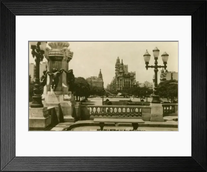 Framed Print : Argentina - Buenos Aires - The Plaza of Congress Framed Print : Argentina - Buenos Aires - The Plaza of Congress