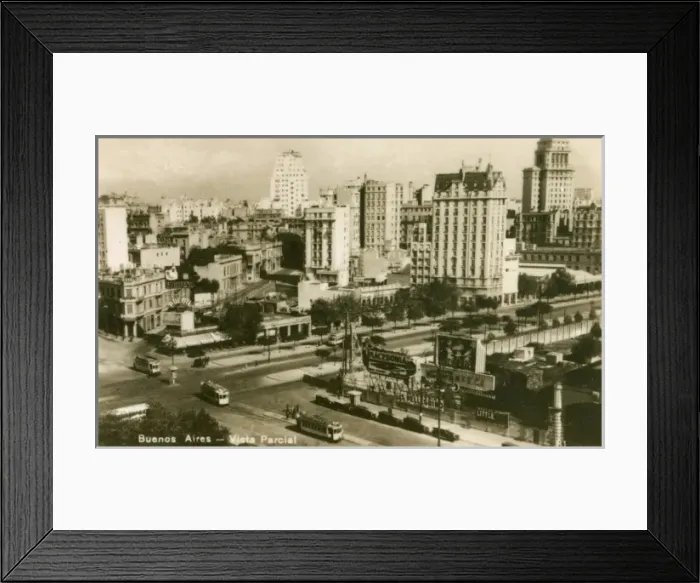 Framed Print : Argentina - Buenos Aires - Partial City View Framed Print : Argentina - Buenos Aires - Partial City View