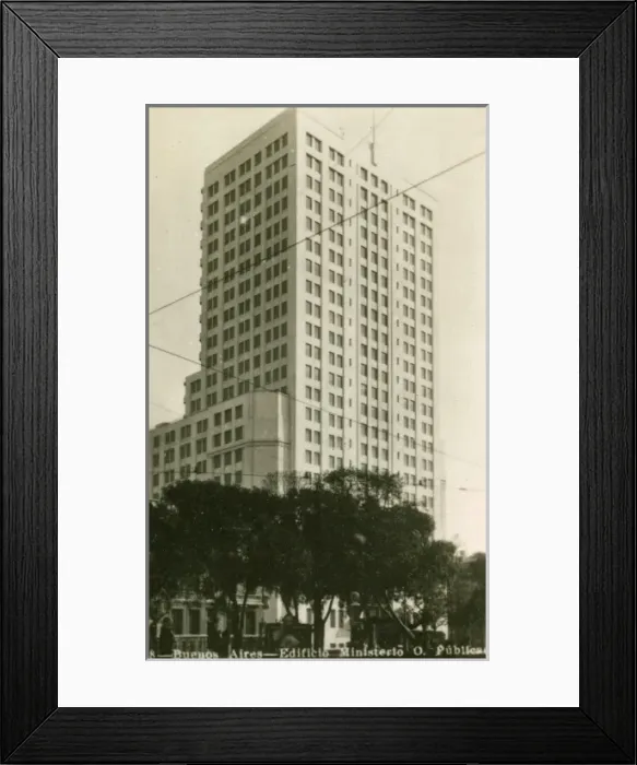 Framed Print : Argentina - Buenos Aires - Information Ministry Building Framed Print : Argentina - Buenos Aires - Information Ministry Building