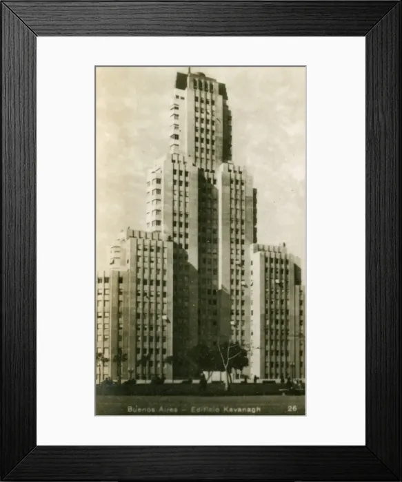Framed Print : Argentina - Buenos Aires - Kavanagh Building Framed Print : Argentina - Buenos Aires - Kavanagh Building