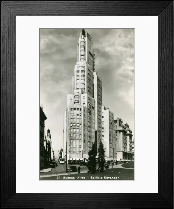 Framed Print : Argentina - Buenos Aires - Kavanagh Building Framed Print : Argentina - Buenos Aires - Kavanagh Building